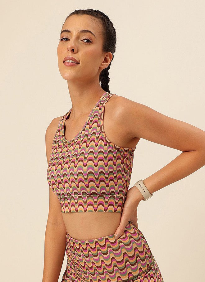 CUKOO Women Rapid-Dry Full Coverage Lightly Padded Sports Bra - Image 2